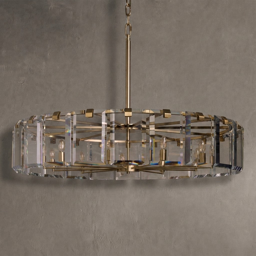 Gleamframe Round Chandelier