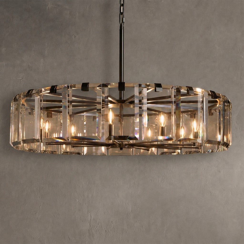 Gleamframe Round Chandelier