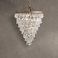 Dropwaltz Round Chandelier 17''23''H