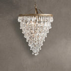 Dropwaltz Round Chandelier 17''23''H