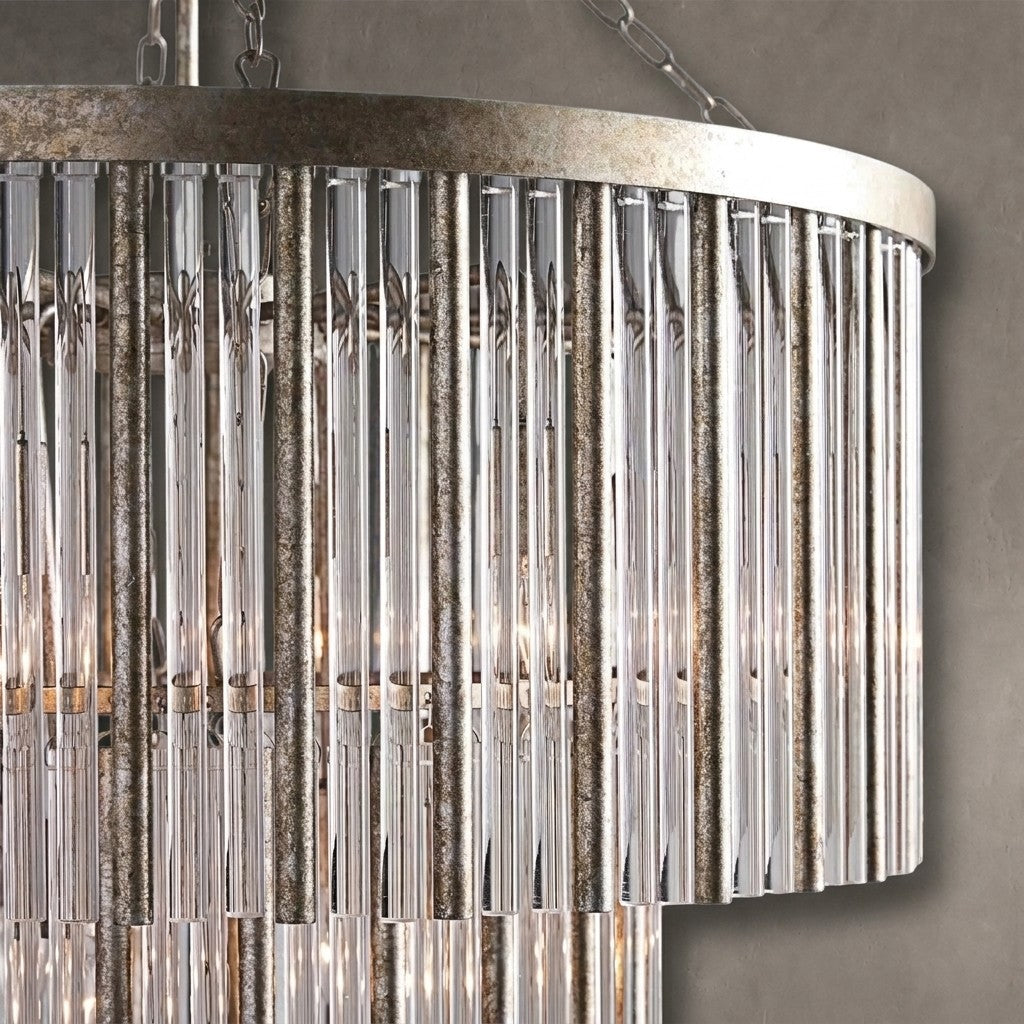 Facetveil 3-Tier Chandelier