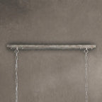 Facetveil Rectangular Chandelier 56"