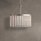 Facetveil Round Chandelier 24"35"