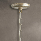 Facetveil Round Chandelier 24"35"