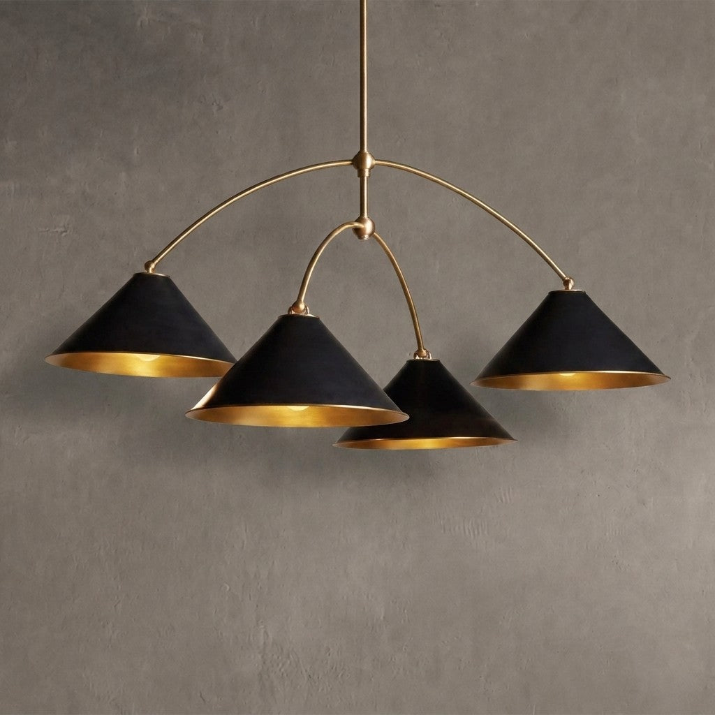 Conelilt 4 Light Chandelier