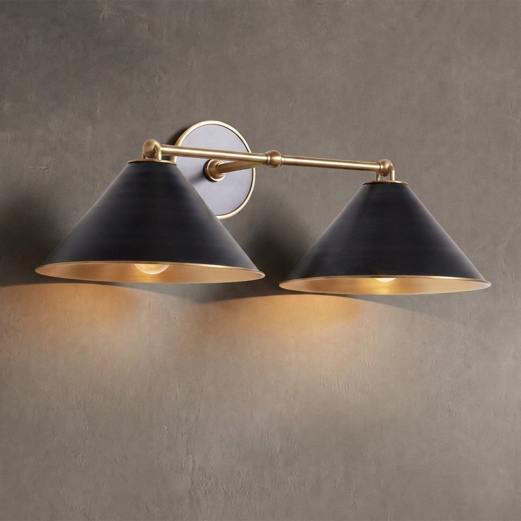 Conelilt Double Wall Sconce