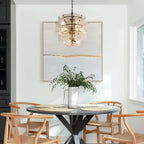 Veilfold Round Chandelier