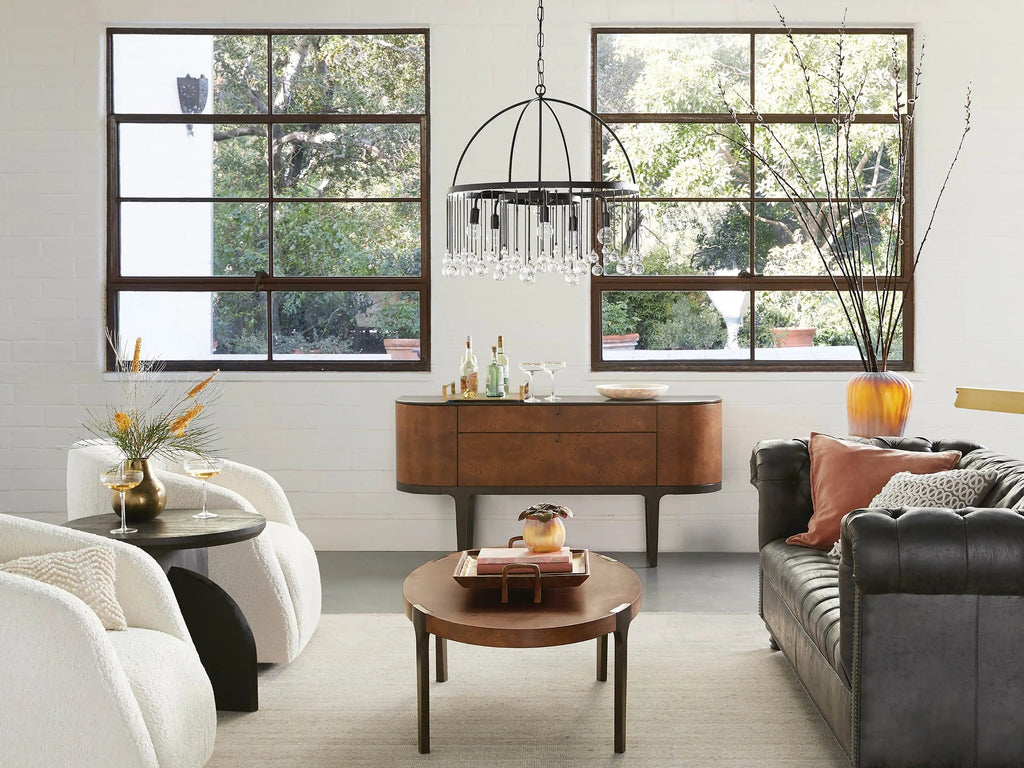 Gembough Crystal Ball Round Chandelier 5 Light / 8 Light