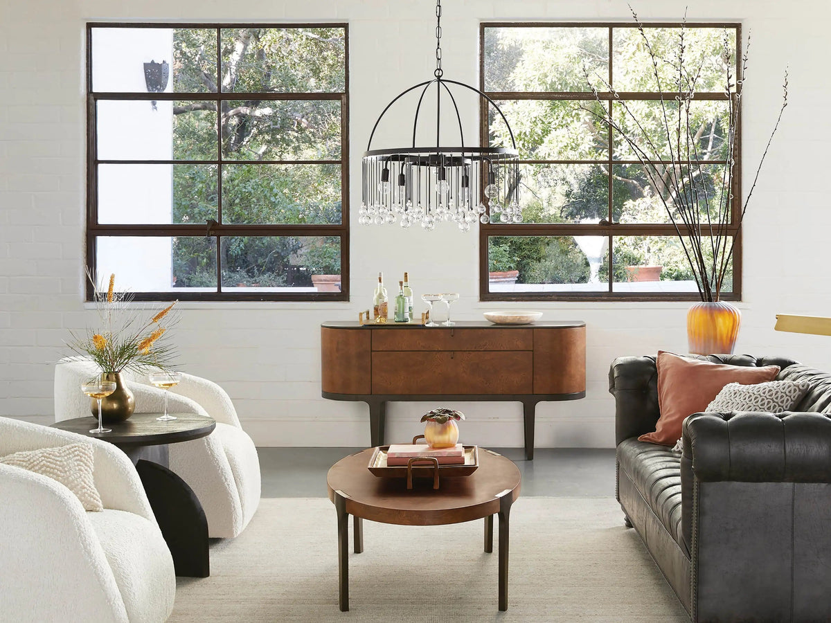 Gembough Crystal Ball Round Chandelier 5 Light / 8 Light