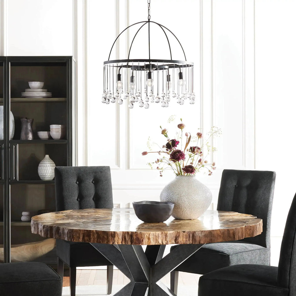 Gembough Crystal Ball Round Chandelier 5 Light / 8 Light