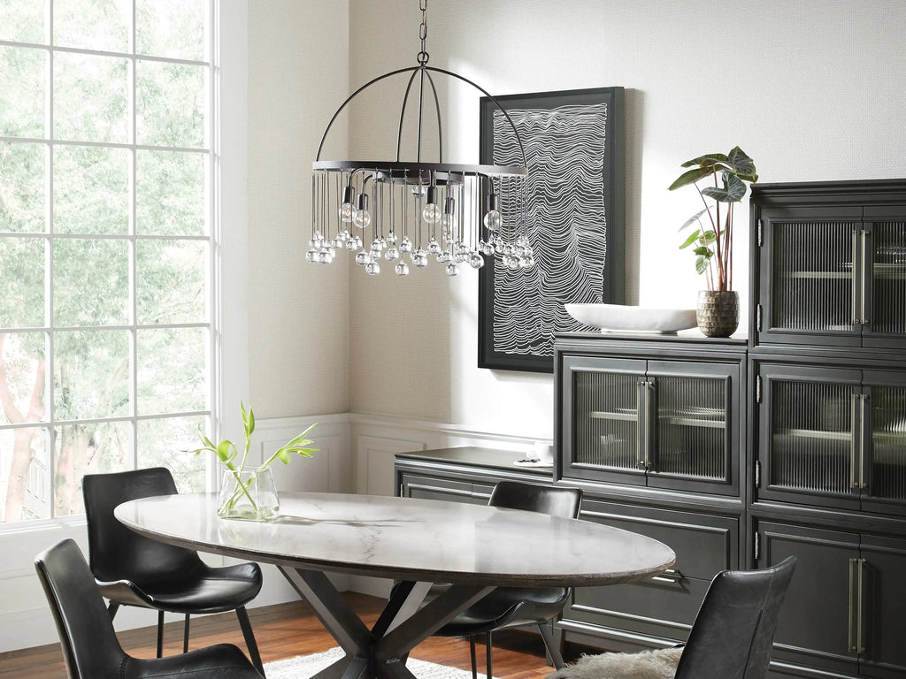 Gembough Crystal Ball Round Chandelier 5 Light / 8 Light
