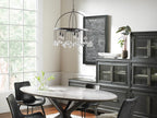 Gembough Crystal Ball Round Chandelier 5 Light / 8 Light