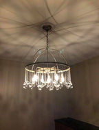 Gembough Crystal Ball Round Chandelier 5 Light / 8 Light
