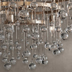 Gembough Modern Crystal Ball 4 Tier Chandelier