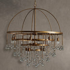 Gembough Modern Crystal Ball 4 Tier Chandelier