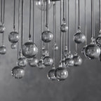 Gembough Modern Crystal Ball Pendant Light