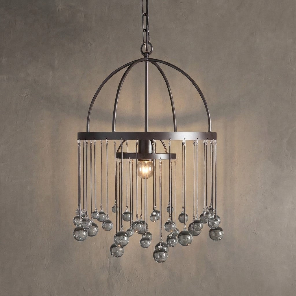Gembough Modern Crystal Ball Pendant Light