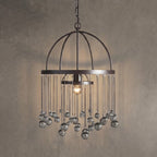 Gembough Modern Crystal Ball Pendant Light