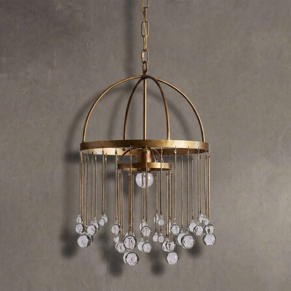 Gembough Modern Crystal Ball Pendant Light