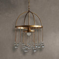 Gembough Modern Crystal Ball Pendant Light