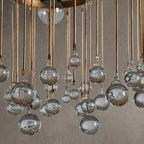 Gembough Modern Crystal Ball Pendant Light