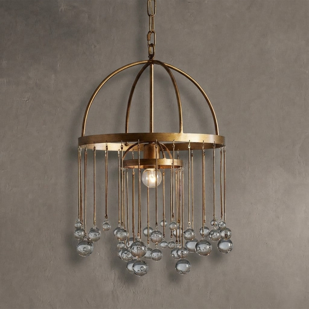 Gembough Modern Crystal Ball Pendant Light