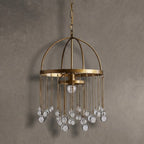 Gembough Modern Crystal Ball Pendant Light
