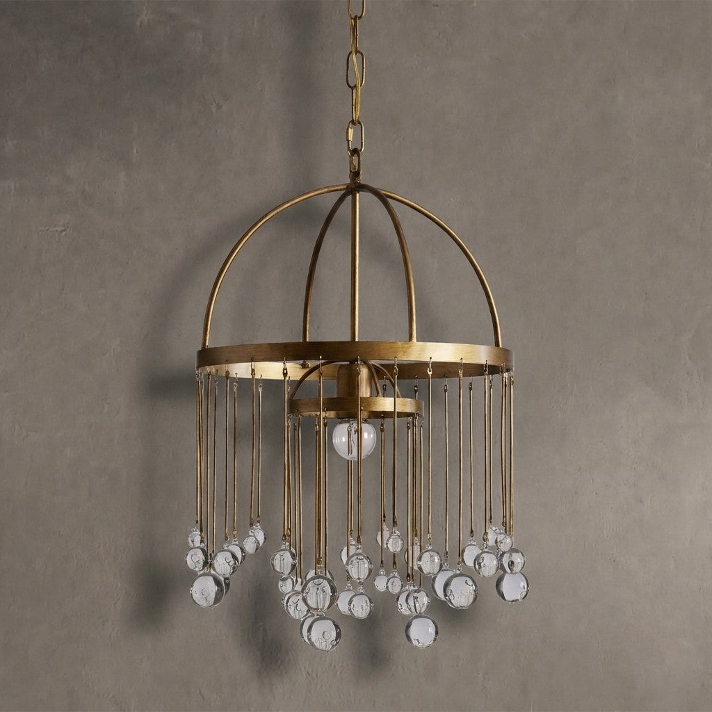 Gembough Modern Crystal Ball Pendant Light