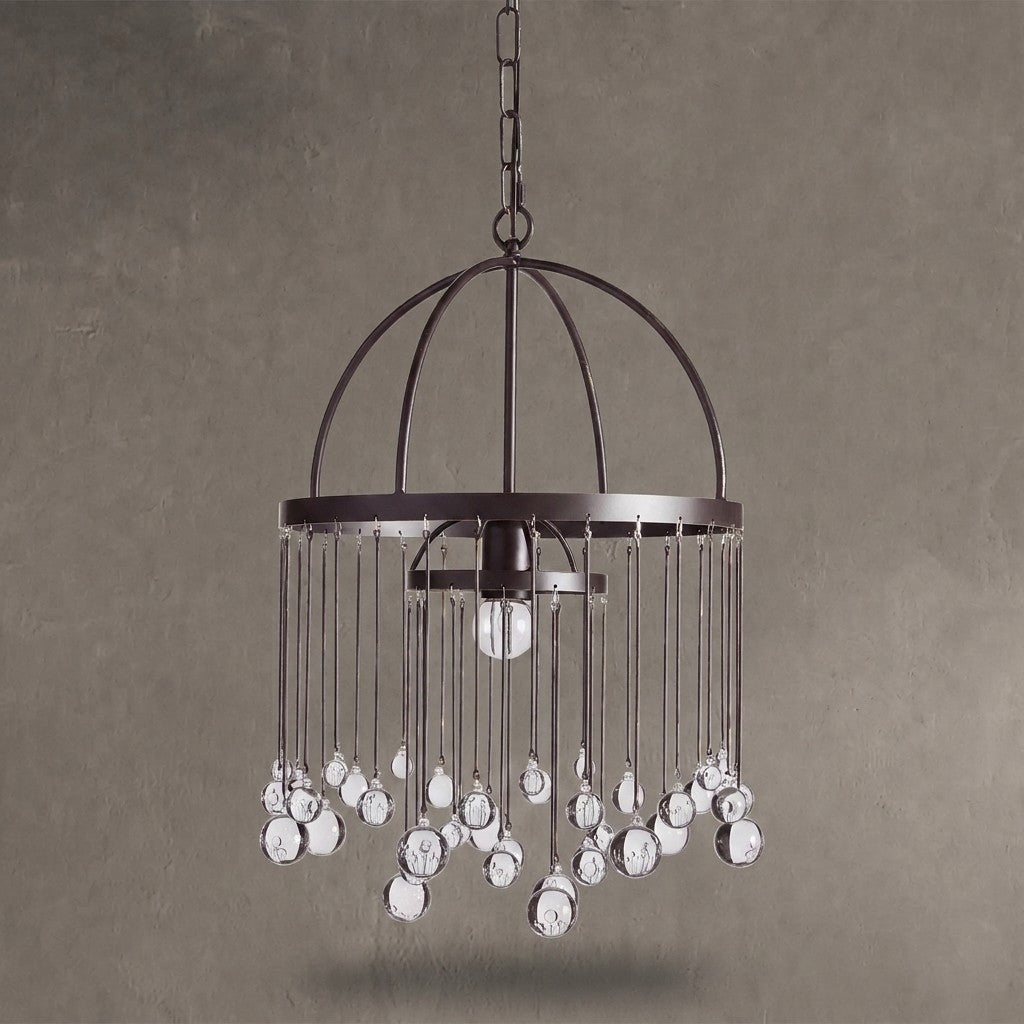 Gembough Modern Crystal Ball Pendant Light
