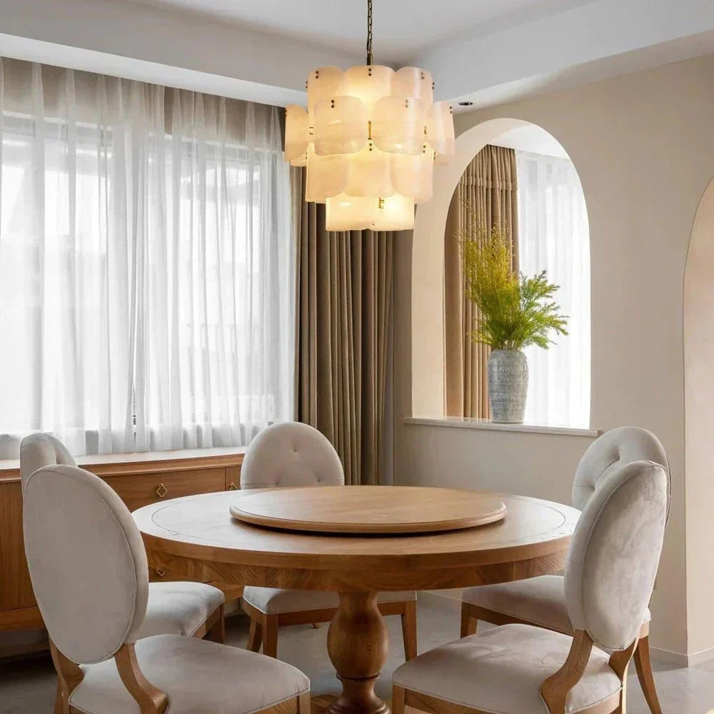 Veilfold Round Chandelier