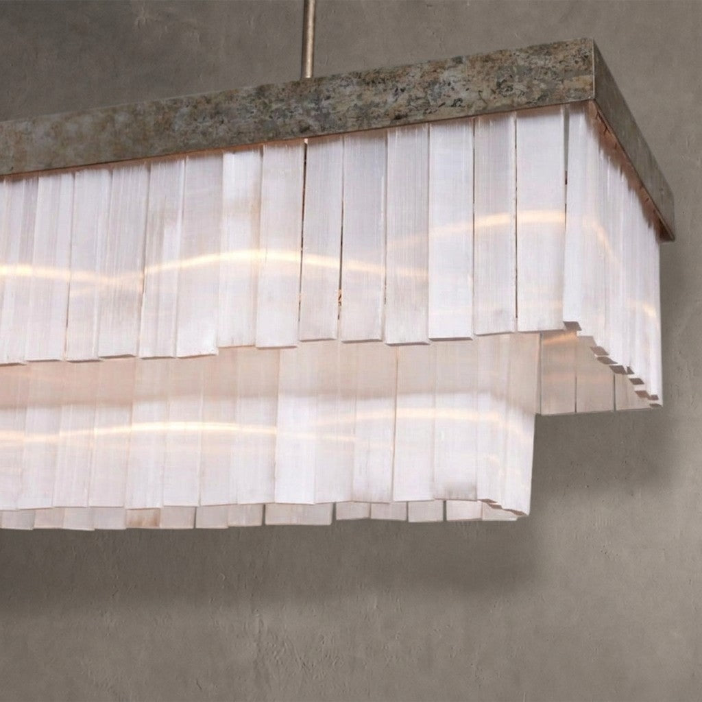 Sparveil Rectangular Chandelier 49''59''