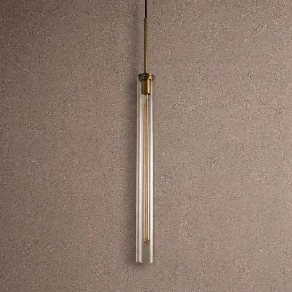 Rillchime Fluted Glass Pendant
