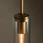 Rillchime Fluted Glass Pendant