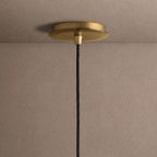 Rillchime Fluted Glass Pendant