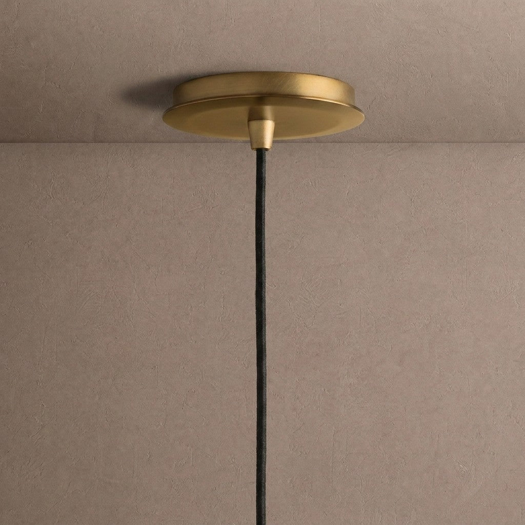 Rillchime Fluted Glass Pendant