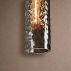 Rillchime Hammered Glass Pendant