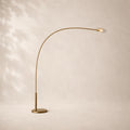 Shelora Glass Floor Lamp