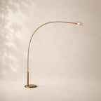 Shelora Glass Floor Lamp