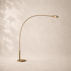 Shelora Glass Floor Lamp