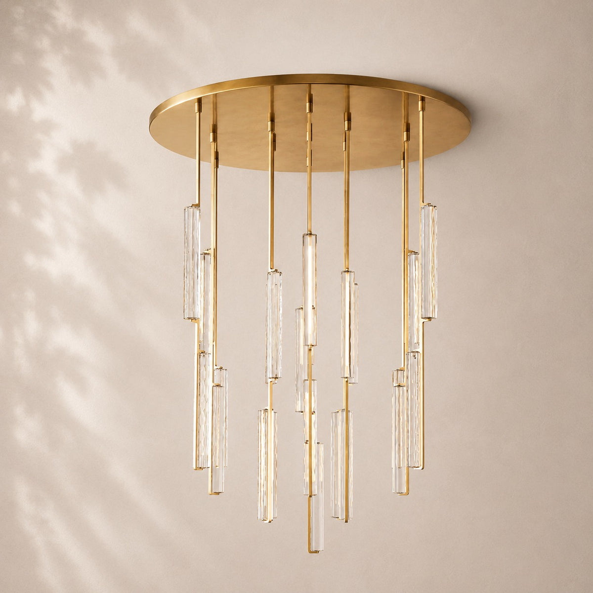 Audley Crystal Round Chandelier 56"