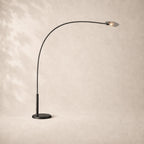 Shelora Glass Floor Lamp