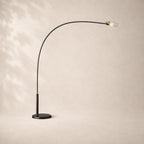 Shelora Glass Floor Lamp