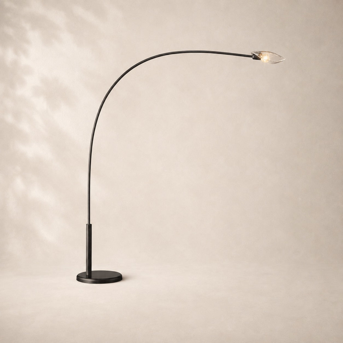 Shelora Glass Floor Lamp