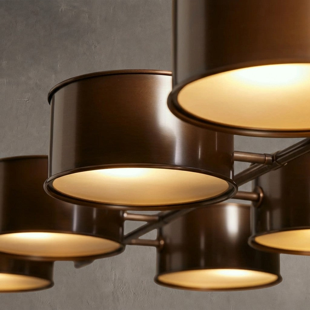 Shadecove Metal Linear Chandelier