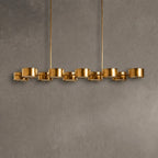 Shadecove Metal Linear Chandelier