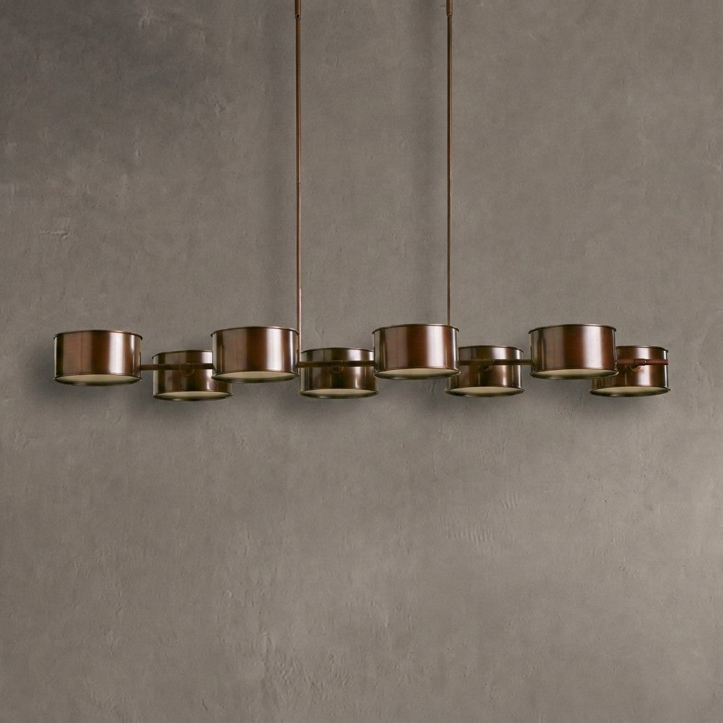 Shadecove Metal Linear Chandelier