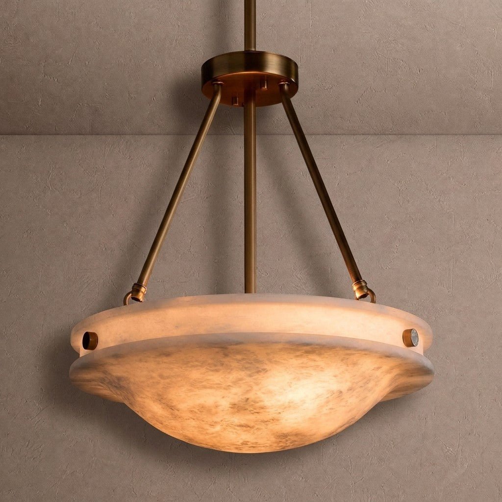 Stonehush Alabaster Stone Pendant Light