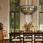 Frostweft Round Chandelier