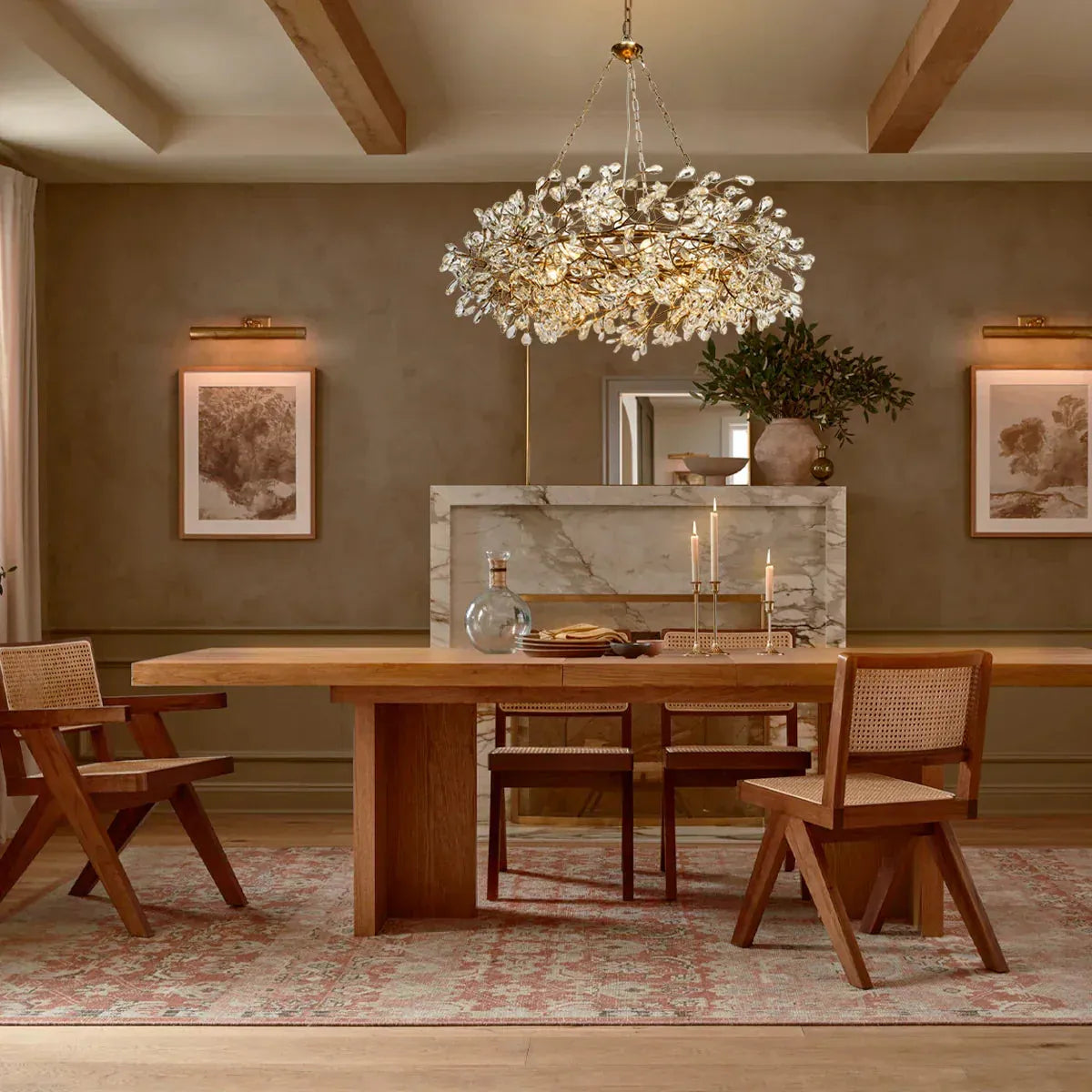 Bloomtress Crown Chandelier 39" 48" 60"