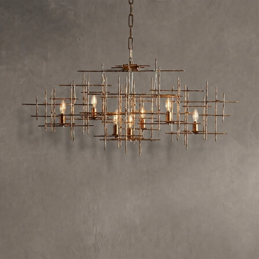 Forgepoem 7 Light Chandelier